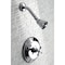 Kingston Brass KB3631AXTLT Shower Trim Only W/out Tub Spout, Polished Chrome KB3631AXTLT - alternate 3